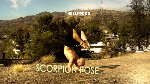 Scorpion-pose